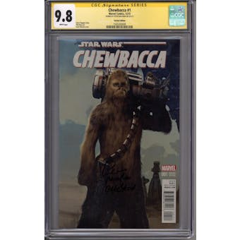 Chewbacca #1 CGC 9.8 SS Peter Mayhew  *1505303009* SIG - (Hit Parade Inventory)