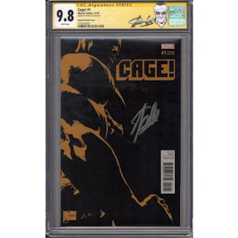Cage! #1 Stan Lee Signature Series CGC 9.8 (W) *1505304007*
