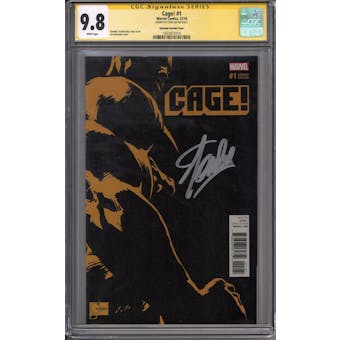 Cage! #1 Quesada Variant Stan Lee Signature Series CGC 9.8 (W) *1507871014*