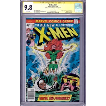 X-Men #101 CGC 9.8 Stan Lee Signature Series (W) *1508452009*
