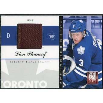 2011/12 Panini Elite Materials Patches #15 Dion Phaneuf /15