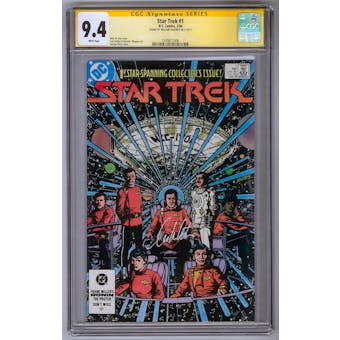 Star Trek #1 CGC 9.4 (W) *1509871006* Signature Series William Shatner