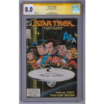 Star Trek #56 CGC 8.0 (OW-W) *1509871015* Signature Series William Shatner