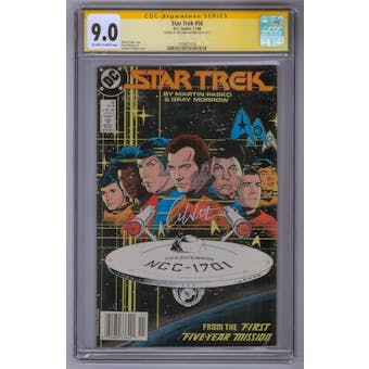 Star Trek #56 CGC 9.0 (OW-W) *1509871016* Signature Series William Shatner