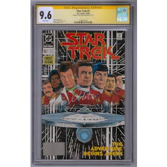 Star Trek #1 CGC 9.6 (W) *1509871024* Signature Series William Shatner