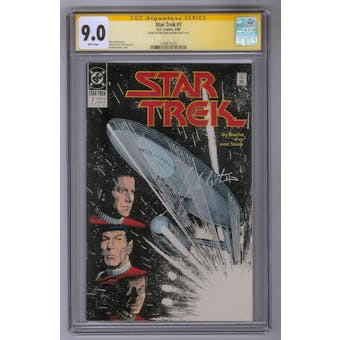 Star Trek #7 CGC 9.0 (W) *1509871025* Signature Series William Shatner