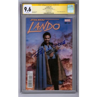 Star Wars Lando #1 Photo Cover CGC 9.6 (W) Sig Billy Dee Williams *1509872004* SIG - (Hit Parade Inventory)