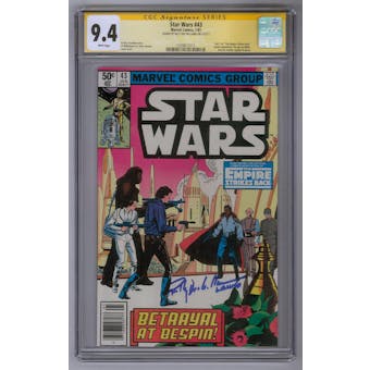Star Wars #43 CGC 9.4 (W) *1509872012* Signature Series Billy Dee Williams