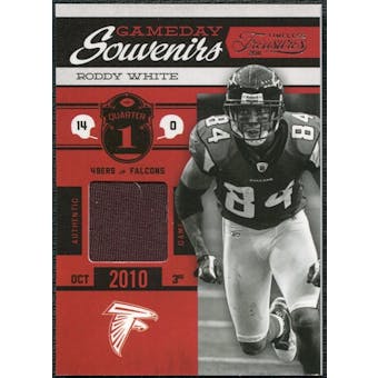 2011 Timeless Treasures Game Day Souvenirs 1st Quarter #8 Roddy White /115