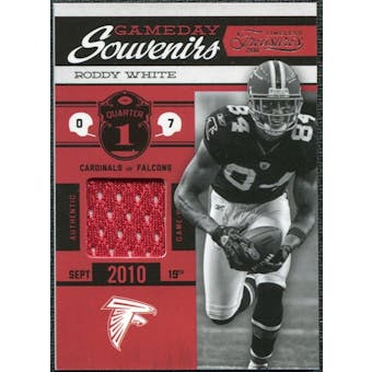 2011 Timeless Treasures Game Day Souvenirs 1st Quarter #29 Roddy White /99