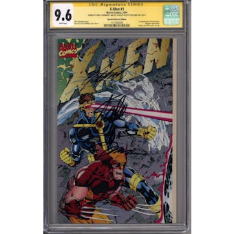 X-Men #1 Collectors Edition Stan Lee Jim Lee Claremont Williams Signature Series CGC 9.6 (W) *1511845009*