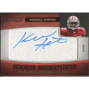 2011 Panini Timeless Treasures #179 Kendall Hunter Autograph /265