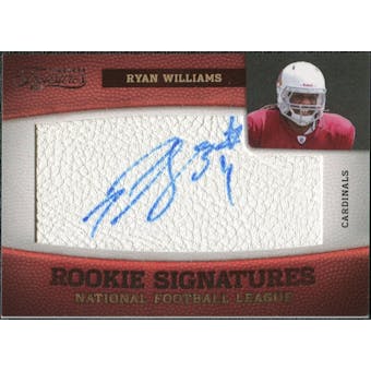 2011 Panini Timeless Treasures #205 Ryan Williams RC Autograph /165