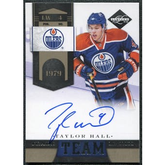 2011/12 Panini Limited Team Trademarks Signatures #1 Taylor Hall Autograph 86/99
