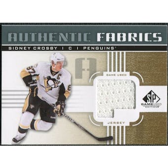 2011/12 Upper Deck SP Game Used Authentic Fabrics Gold #AFSC2 Sidney Crosby P C