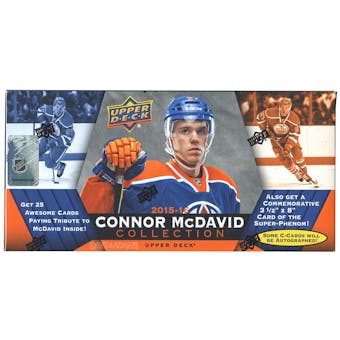 2015/16 Upper Deck Connor McDavid Collection Hockey Box (Set) (Lot of 10) Investment!