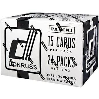 2015/16 Panini Donruss Basketball Jumbo 24-Pack Box