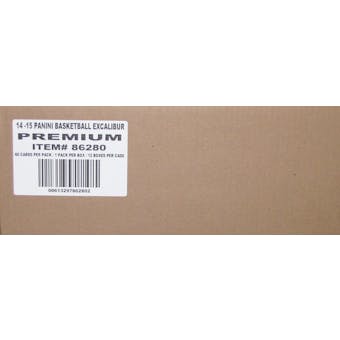 2014/15 Panini Excalibur Premium Basketball Hobby 12-Box Case