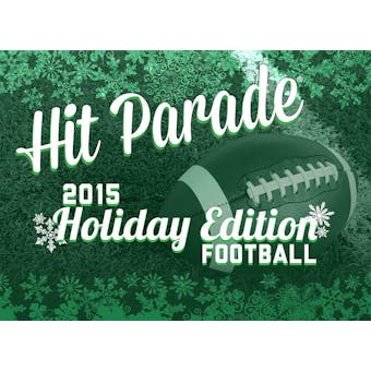2015 Hit Parade Football Holiday Edition (4 Hits!)