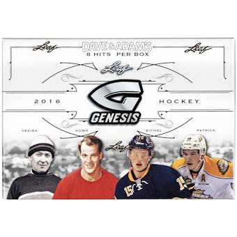 2016/17 Leaf Genesis Hockey Hobby Box