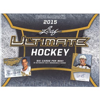 2015/16 Leaf Ultimate Hockey Hobby Box