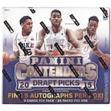 2015/16 Panini Contenders Draft Picks Basketball Hobby Box
