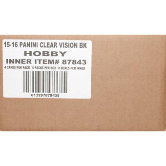 2015/16 Panini Clear Vision Basketball Hobby 8-Box Case