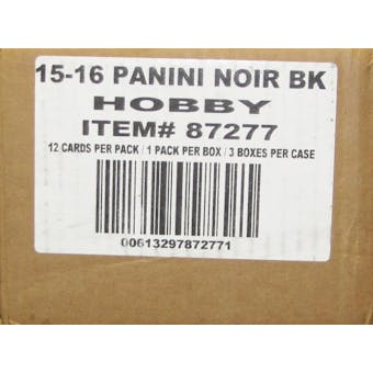 2015/16 Panini Noir Basketball Hobby 3-Box Case