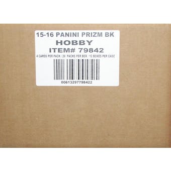 2015/16 Panini Prizm Basketball Hobby 12-Box Case