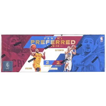 2015/16 Panini Preferred Basketball Hobby Box
