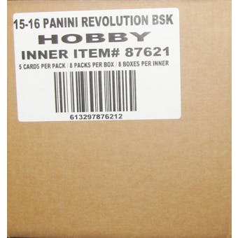 2015/16 Panini Revolution Basketball Hobby 8-Box Case
