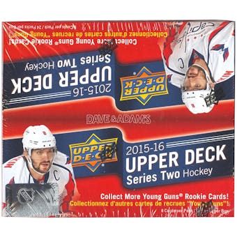 2015/16 Upper Deck Series 2 Hockey 24-Pack Box