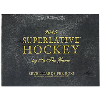 2015/16 Leaf Superlative Hockey Hobby Box