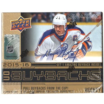 2015/16 Upper Deck Buybacks Hockey Hobby Mini-Box