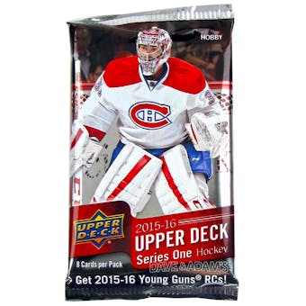 2015/16 Upper Deck Series 1 Hockey Hobby Pack