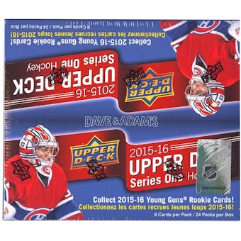 2015/16 Upper Deck Series 1 Hockey 24-Pack Box