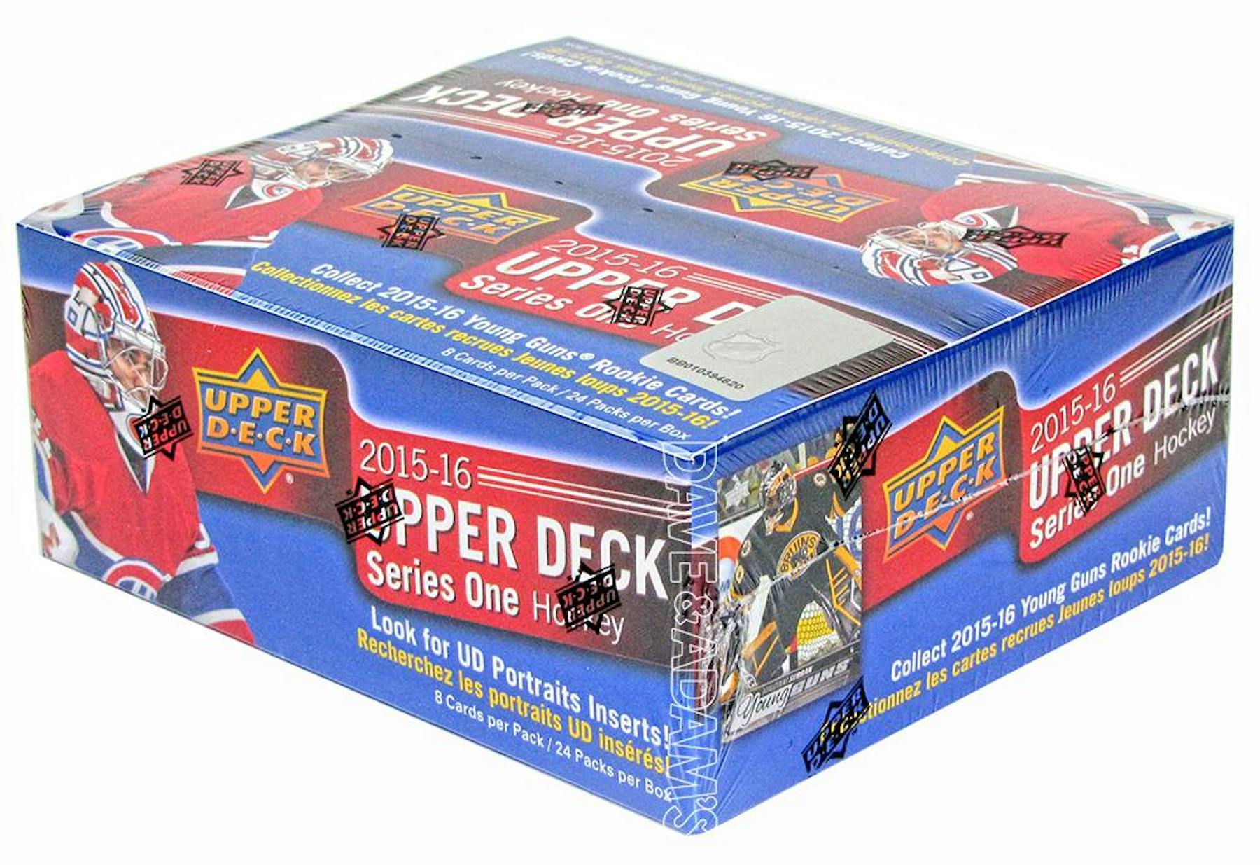 2015/16 Upper Deck Series 1 Hockey 24-Pack Box | DA Card World