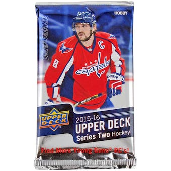 2015/16 Upper Deck Series 2 Hockey Hobby Pack