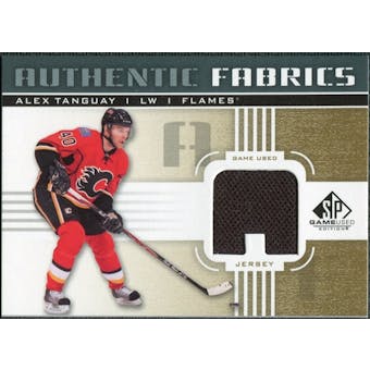 2011/12 Upper Deck SP Game Used Authentic Fabrics Gold #AFAT1 Alex Tanguay A C