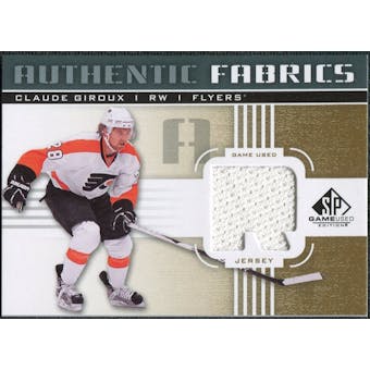 2011/12 Upper Deck SP Game Used Authentic Fabrics Gold #AFCG3 Claude Giroux R D