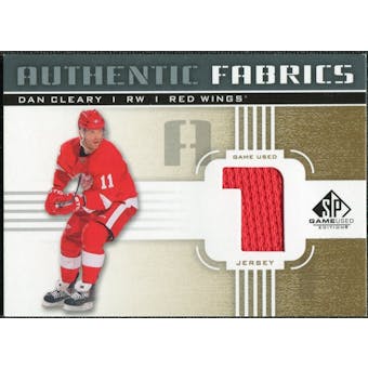 2011/12 Upper Deck SP Game Used Authentic Fabrics Gold #AFDC1 Dan Cleary 1 C