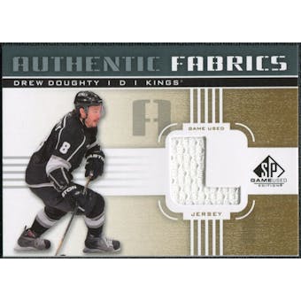 2011/12 Upper Deck SP Game Used Authentic Fabrics Gold #AFDD4 Drew Doughty L D