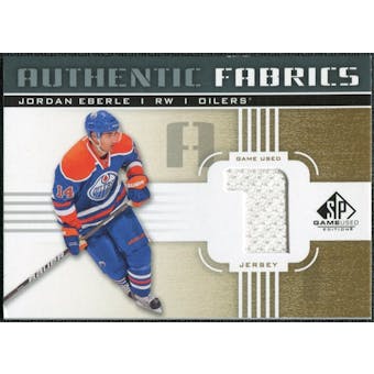 2011/12 Upper Deck SP Game Used Authentic Fabrics Gold #AFJE1 Jordan Eberle 1 C