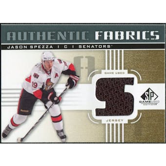2011/12 Upper Deck SP Game Used Authentic Fabrics Gold #AFJS3 Jason Spezza S C