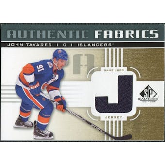 2011/12 Upper Deck SP Game Used Authentic Fabrics Gold #AFJT3 John Tavares J C