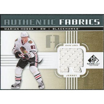2011/12 Upper Deck SP Game Used Authentic Fabrics Gold #AFMH3 Marian Hossa R D