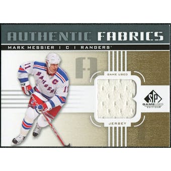 2011/12 Upper Deck SP Game Used Authentic Fabrics Gold #AFMM1 Mark Messier B C