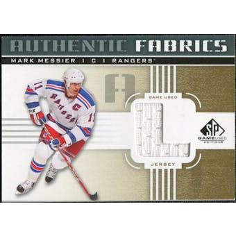 2011/12 Upper Deck SP Game Used Authentic Fabrics Gold #AFMM3 Mark Messier L C