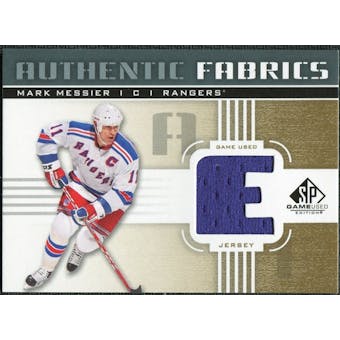 2011/12 Upper Deck SP Game Used Authentic Fabrics Gold #AFMM2 Mark Messier E C