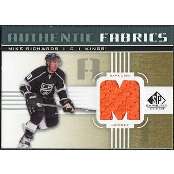 2011/12 Upper Deck SP Game Used Authentic Fabrics Gold #AFMR4 Mike Richards M D